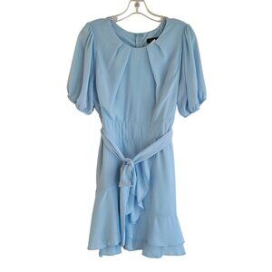 NWT B. Darlin Dusty/Day Blue Girls Dress Size 11/12